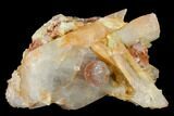 Natural Red Quartz Crystal Cluster - Morocco #134223-2